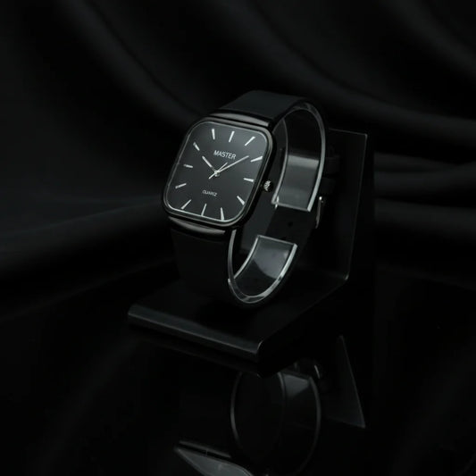 Quartz Silicon Strap Watch