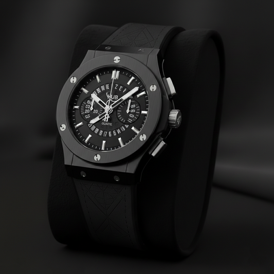 CC Men's Watch with Lock Strap - Stylish Date Working Watch with Box
