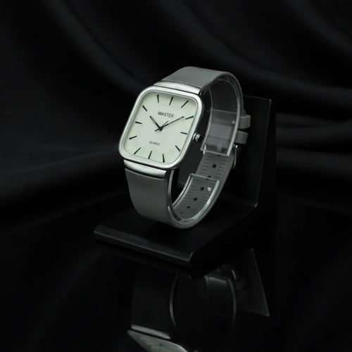 Quartz Silicon Strap Watch