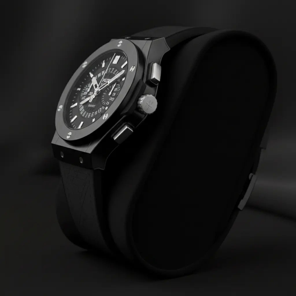 CC Men's Watch with Lock Strap - Stylish Date Working Watch with Box