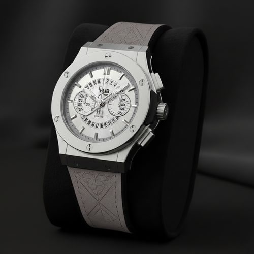 CC Men's Watch with Lock Strap - Stylish Date Working Watch with Box