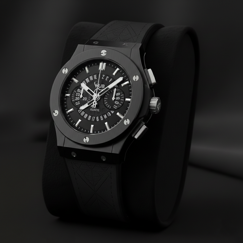 CC Men's Watch with Lock Strap - Stylish Date Working Watch with Box